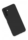 Mey İthalat®  Samsung Galaxy A24 4G Kılıf Nano içi Kadife Silikon - Siyah