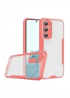 Mey İthalat®  Samsung Galaxy A24 4G Kılıf Platin Silikon - Pembe