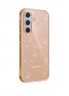 Mey İthalat®  Samsung Galaxy A25 5G Kılıf Glow Kapak - Turuncu