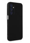 Mey İthalat®  Samsung Galaxy A25 5G Kılıf Nano içi Kadife Silikon - Siyah