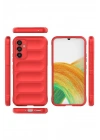 Mey İthalat®  Samsung Galaxy A25 5G Kılıf Optimum Silikon - Kırmızı