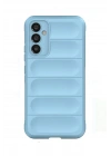 Mey İthalat®  Samsung Galaxy A25 5G Kılıf Optimum Silikon - Sky Blue