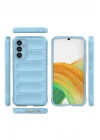 Mey İthalat®  Samsung Galaxy A25 5G Kılıf Optimum Silikon - Sky Blue