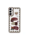Mey İthalat®  Samsung Galaxy A25 5G Kılıf Sweet Desenli Silikon Kapak - Şeffaf