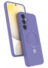 Mey İthalat®  Samsung Galaxy A25 5G Regal Magsafe Standlı Kapak - Lila