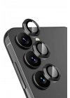 Mey İthalat®  Samsung Galaxy A25 5G Valdez Metal Kamera Lens - Siyah