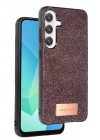 Mey İthalat®  Samsung Galaxy A26 Bright Simli Kapak - Derin Mor