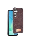 Mey İthalat®  Samsung Galaxy A26 Bright Simli Kapak - Derin Mor
