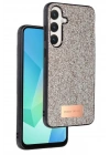 Mey İthalat®  Samsung Galaxy A26 Bright Simli Kapak - Gold