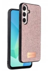 Mey İthalat®  Samsung Galaxy A26 Bright Simli Kapak - Pembe