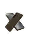 Mey İthalat®  Samsung Galaxy A26 Kılıf First Silikon - Kahverengi
