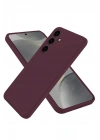 Mey İthalat®  Samsung Galaxy A26 Kılıf First Silikon - Mürdüm