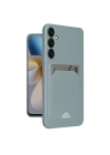 Mey İthalat®  Samsung Galaxy A26 Kılıf Kelvin Kartvizitli Silikon - Açık Yeşil