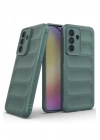 Mey İthalat®  Samsung Galaxy A26 Kılıf Optimum Silikon - Koyu Yeşil