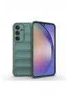 Mey İthalat®  Samsung Galaxy A26 Kılıf Optimum Silikon - Koyu Yeşil