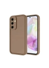 Mey İthalat®  Samsung Galaxy A26 Kılıf Viera Silikon - Kahverengi