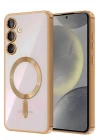 Mey İthalat®  Samsung Galaxy A26 Kross Magneticsafe Kapak - Çöl Titanyum