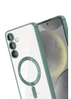 Mey İthalat®  Samsung Galaxy A26 Kross Magneticsafe Kapak - Koyu Yeşil