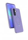Mey İthalat®  Samsung Galaxy A26 Regal Magsafe Standlı Kapak - Lila