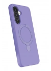 Mey İthalat®  Samsung Galaxy A26 Regal Magsafe Standlı Kapak - Lila