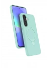 Mey İthalat®  Samsung Galaxy A26 Regal Magsafe Standlı Kapak - Su Yeşili