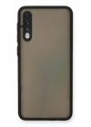 Mey İthalat®  Samsung Galaxy A30S Kılıf Montreal Silikon Kapak - Siyah