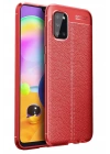Mey İthalat®  Samsung Galaxy A31 Kılıf Auto Focus Kapak - Kırmızı