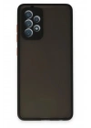 Mey İthalat®  Samsung Galaxy A32 Kılıf Montreal Silikon Kapak - Siyah