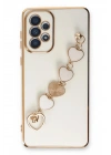 Mey İthalat®  Samsung Galaxy A33 5G Kılıf Esila Silikon - Beyaz