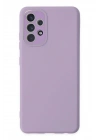 Mey İthalat®  Samsung Galaxy A33 5G Kılıf Lansman Glass Kapak - Lila