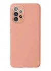 Mey İthalat®  Samsung Galaxy A33 5G Kılıf Lansman Glass Kapak - Pembe