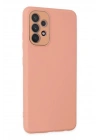 Mey İthalat®  Samsung Galaxy A33 5G Kılıf Lansman Glass Kapak - Pembe
