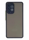 Mey İthalat®  Samsung Galaxy A33 5G Kılıf Montreal Silikon Kapak - Lacivert