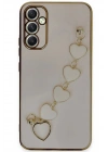 Mey İthalat®  Samsung Galaxy A34 5G Kılıf Esila Silikon - Pudra