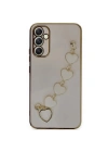 Mey İthalat®  Samsung Galaxy A34 5G Kılıf Esila Silikon - Pudra