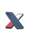 Mey İthalat®  Samsung Galaxy A34 5G Kılıf First Silikon - Lacivert