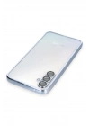 Mey İthalat®  Samsung Galaxy A34 5G Kılıf  Lensli Silikon - Açık Mavi