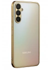 Mey İthalat®  Samsung Galaxy A34 5G Kılıf  Lensli Silikon - Gold