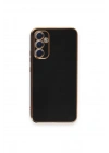 Mey İthalat®  Samsung Galaxy A34 5G Kılıf Volet Silikon - Siyah
