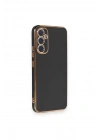 Mey İthalat®  Samsung Galaxy A34 5G Kılıf Volet Silikon - Siyah
