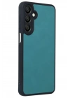 Mey İthalat®  Samsung Galaxy A35 5G Kılıf Aras Deri Kapak - Açık Yeşil