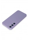 Mey İthalat®  Samsung Galaxy A35 5G Kılıf First Silikon - Lila