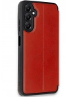 Mey İthalat®  Samsung Galaxy A35 5G Kılıf Flip Cover - Kırmızı