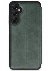 Mey İthalat®  Samsung Galaxy A35 5G Kılıf Flip Cover - Koyu Yeşil