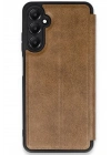 Mey İthalat®  Samsung Galaxy A35 5G Kılıf Flip Cover - Taba