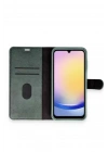 Mey İthalat®  Samsung Galaxy A35 5G Kılıf Trend S Plus Kapaklı Kılıf - Siyah