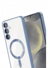 Mey İthalat®  Samsung Galaxy A35 5G Kross Magneticsafe Kapak - Sierra Blue