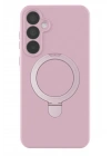 Mey İthalat®  Samsung Galaxy A35 5G Regal Magsafe Standlı Kapak - Açık Pembe