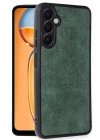 Mey İthalat®  Samsung Galaxy A36 Kılıf Aras Deri Kapak - Koyu Yeşil