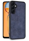 Mey İthalat®  Samsung Galaxy A36 Kılıf Aras Deri Kapak - Lacivert